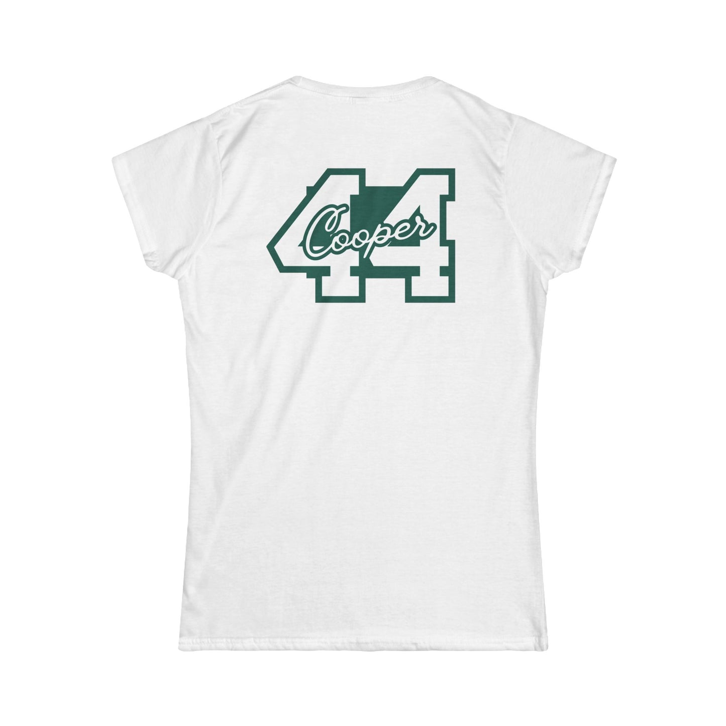 Baseball Love Tee — Personalized Back Number Women's Shirt