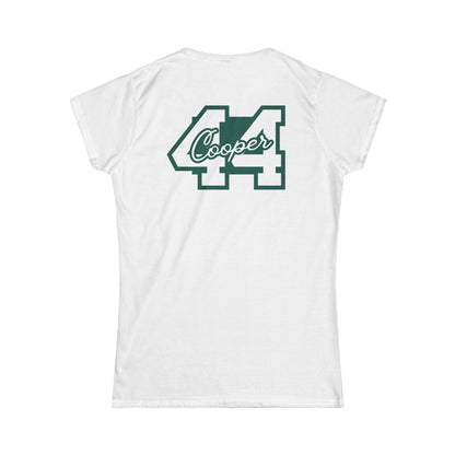 Baseball Love Tee — Personalized Back Number Women's Shirt