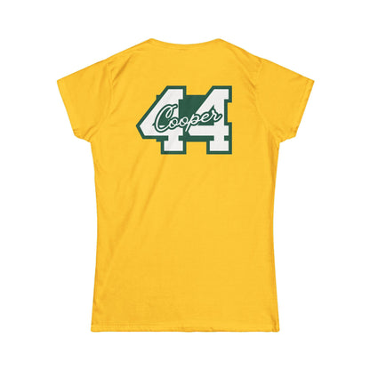 Baseball Love Tee — Personalized Back Number Women's Shirt