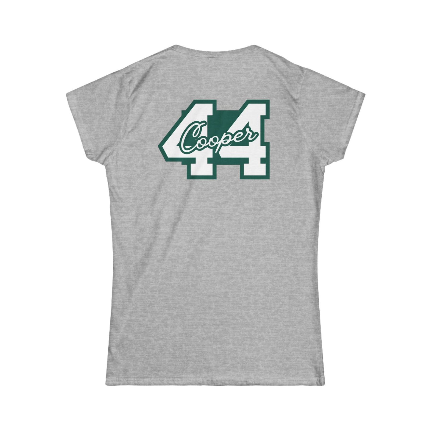 Baseball Love Tee — Personalized Back Number Women's Shirt
