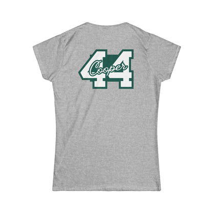 Baseball Love Tee — Personalized Back Number Women's Shirt